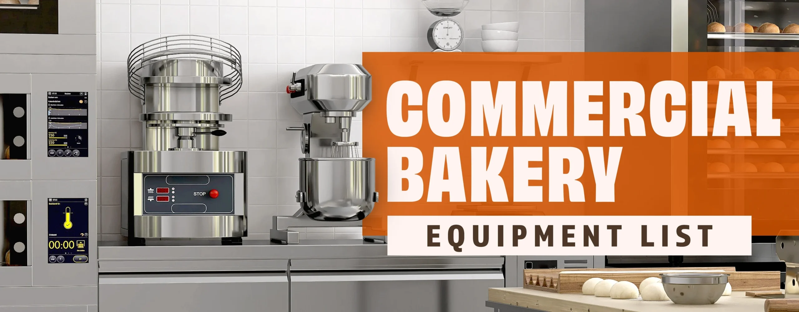 Bakery Equipment List