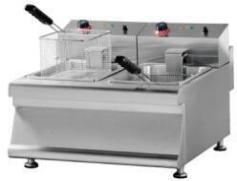 GTON Counter Top 2-Tank2-Basket Electric Fryer – HEF-608