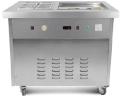 GTON Roller Ice Cream Machine – FIR-PF1R-6C