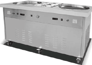 GTON Roller Ice Cream Machine – FIR-PF2R-6C