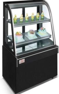 GTON Cake Showcase (Black with golden) – XL-1500A - GT-RF-CDC-XL1500A GTON Cake Showcase (Black with golden) – XL-1500A GT-RF-CDC-XL1500A