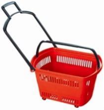 GTON Plastic Shopping Trolley