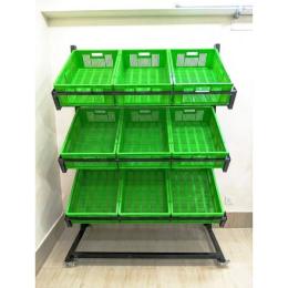 GTON Vegetable & Fruits Display Rack